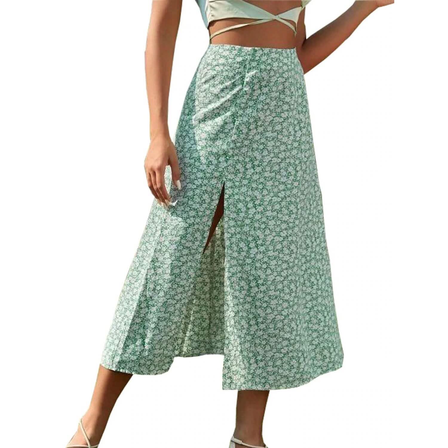 Women's A Line Long Skirt